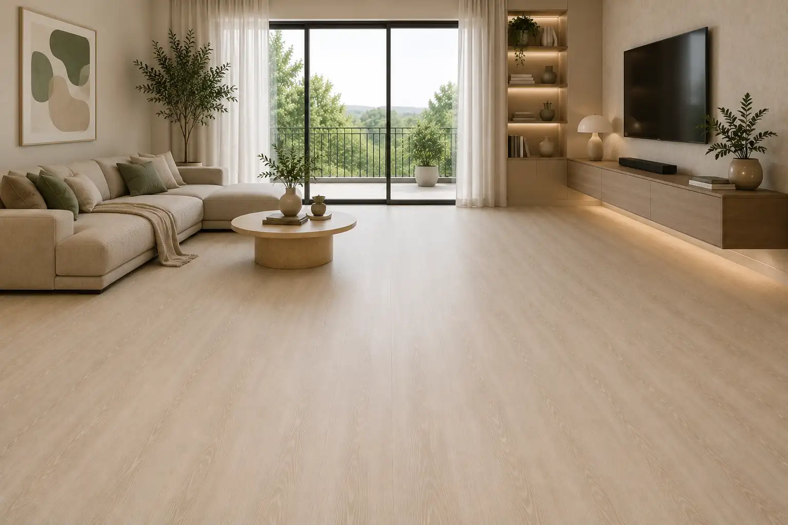 Piso SPC Color Conchal MCUADRA²