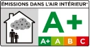 Émissions dans l'air intérieur A+